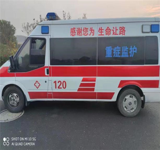 丹凤救护车出租服务案例3