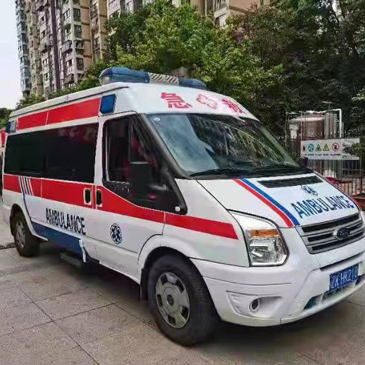 丹凤长途救护车护送病人返乡
